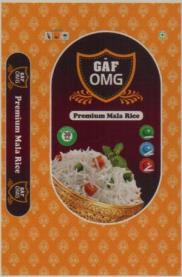 GAF OMG (and logo) trademark logo