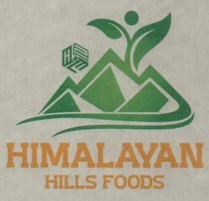 H2F HIMALAYAN HILLS FOODS (and logo) trademark logo