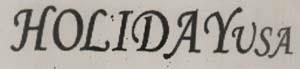 HOLIDAYUSA (and logo) trademark logo