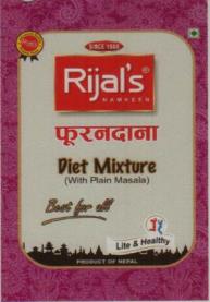 RIJAL'S FURANDANA (and logo) trademark logo