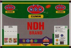 NDH CUMIN (and logo) trademark logo