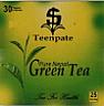 TEENPATE GREEN TEA (and logo) trademark logo