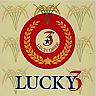 LUCKY3 (and logo) trademark logo