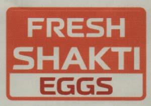 FRESH SHAKTI EGGS (and logo) trademark logo