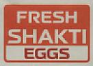 FRESH SHAKTI EGGS (and logo) trademark logo