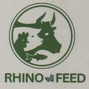 RHINO FEED (and logo) trademark logo