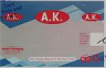 A.K. (and logo) trademark logo