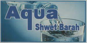 AQUA SHWET BARAH (and logo) trademark logo