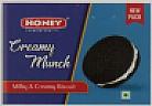 HONEY CREAMY MUNCH (and logo) trademark logo