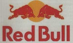 RED BULL (and logo) trademark logo