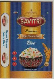 SAVITRI (and logo) trademark logo