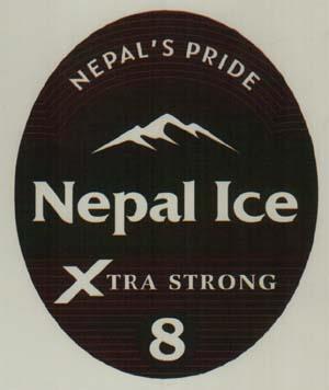 NEPAL ICE XTRA STRONG (and logo) trademark logo