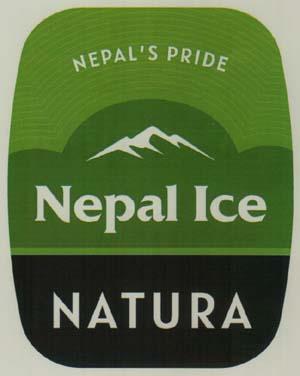 NEPAL ICE NATURA (and logo) trademark logo