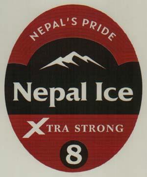 NEPAL ICE XTRA STRONG (and logo) trademark logo