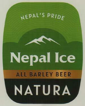 NEPAL ICE NATURA (and logo) trademark logo