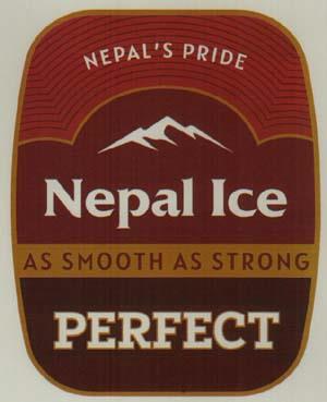 NEPAL ICE PERFECT (and logo) trademark logo
