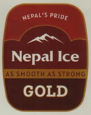 NEPAL ICE GOLD (and logo) trademark logo