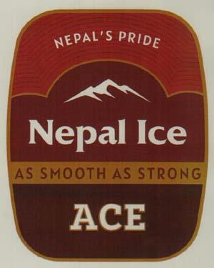 NEPAL ICE ACE (and logo) trademark logo