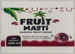 FRUIT MASTI (and logo) trademark logo