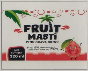 FRUIT MASTI (and logo) trademark logo