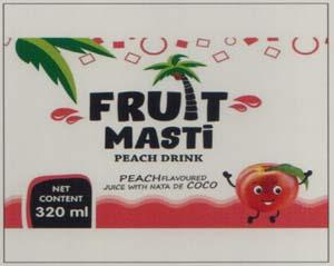 FRUIT MASTI (and logo) trademark logo