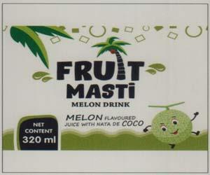 FRUIT MASTI (and logo) trademark logo