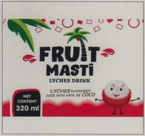 FRUIT MASTI (and logo) trademark logo