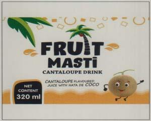 FRUIT MASTI (and logo) trademark logo