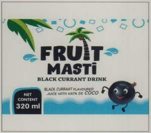 FRUIT MASTI (and logo) trademark logo