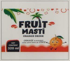 FRUIT MASTI (and logo) trademark logo