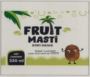 FRUIT MASTI (and logo) trademark logo