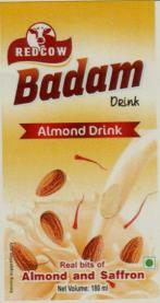 REDCOW BADAM DRINK (and logo) trademark logo