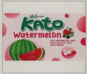 KATO (and logo) trademark logo