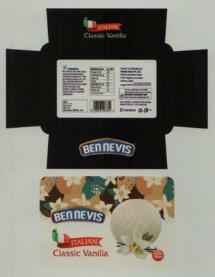 BENNEVIS (and logo) trademark logo