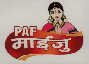 PAF MAIJU (and logo) trademark logo