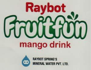 RAYBOT FRUITFUN (and logo) trademark logo
