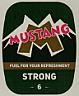 MUSTANG STRONG (and logo) trademark logo