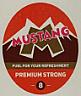 MUSTANG PREMIUM STRONG 8 (and logo) trademark logo