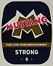 MUSTANG STRONG (and logo) trademark logo
