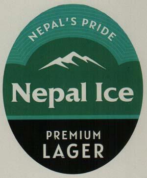 NEPAL ICE PREMIUM LAGER (and logo) trademark logo