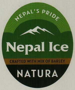NEPAL ICE NATURA (and logo) trademark logo