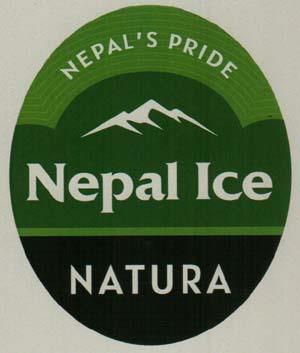 NEPAL ICE NATURA (and logo) trademark logo