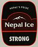 NEPAL ICE STRONG (and logo) trademark logo