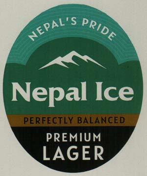 NEPAL ICE PREMIUM LAGER (and logo) trademark logo