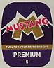 MUSTANG PREMIUM 5 (and logo) trademark logo