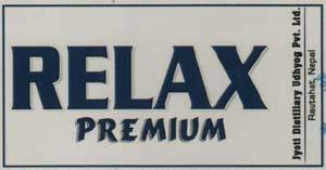 RELAX PREMIUM (and logo) trademark logo