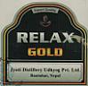 RELAX GOLD (and logo) trademark logo