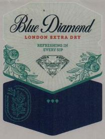 BLUE DIAMOND (and logo) trademark logo