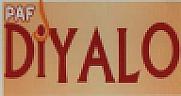 PAF DIYALO (and logo) trademark logo