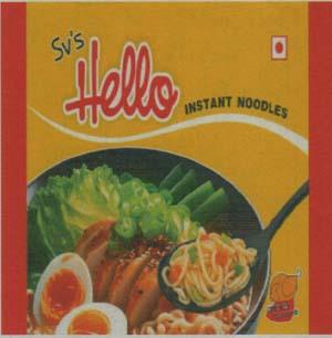 SVS HELLO (and logo) trademark logo